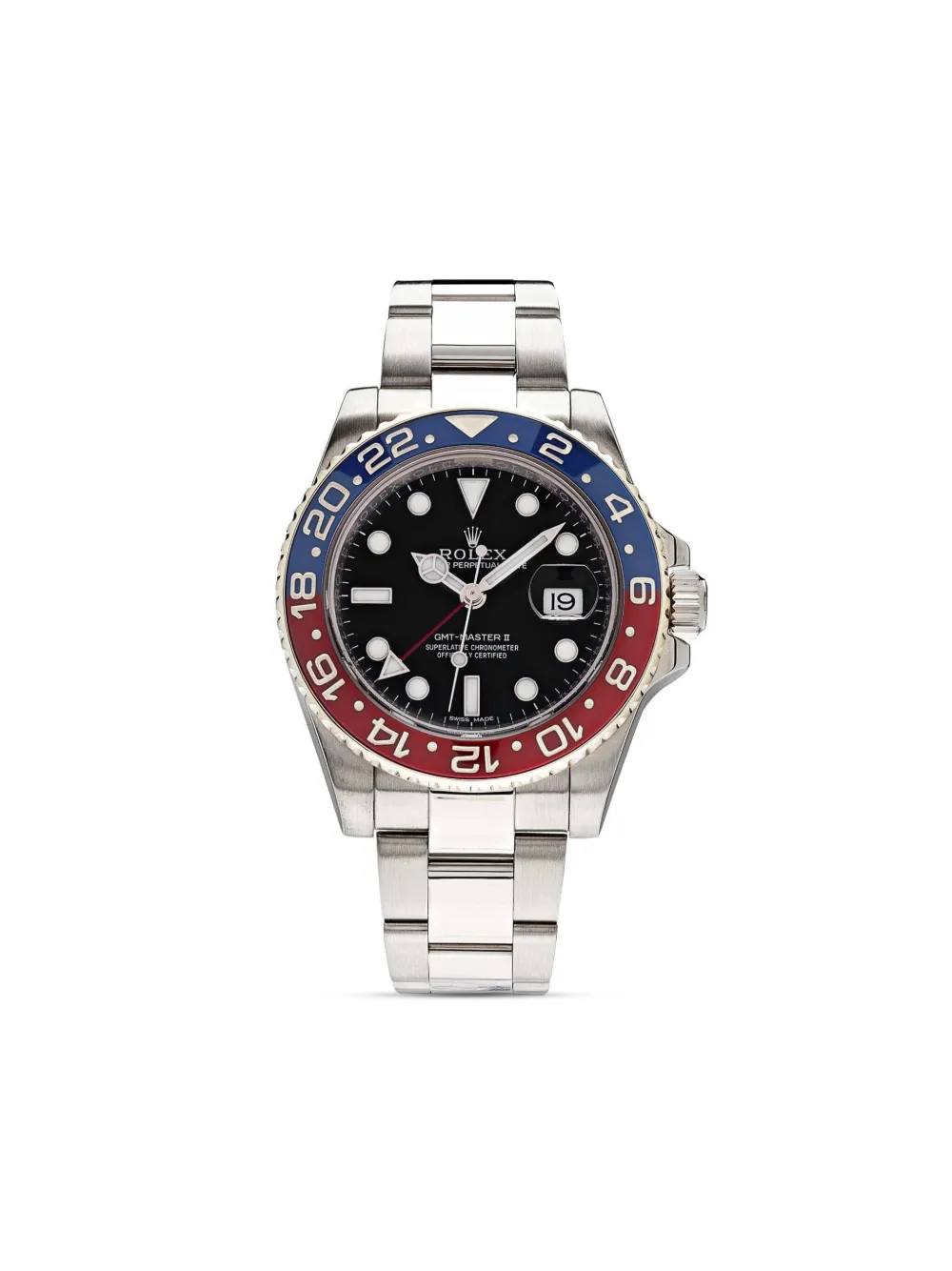 Rolex 2017 pre-owned GMT-Master II 40mm | Black | Image 1