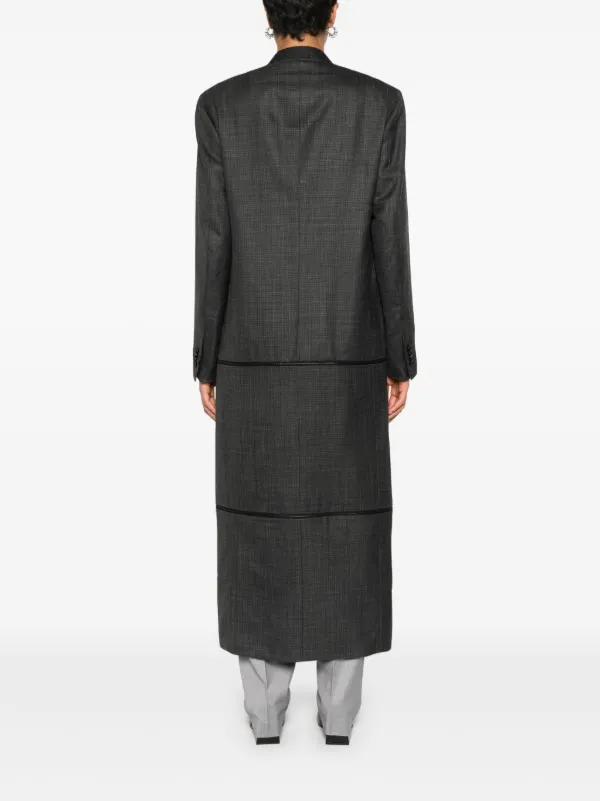 digne collarless jacket coat グレー 23558231_54272210_1000.jpg