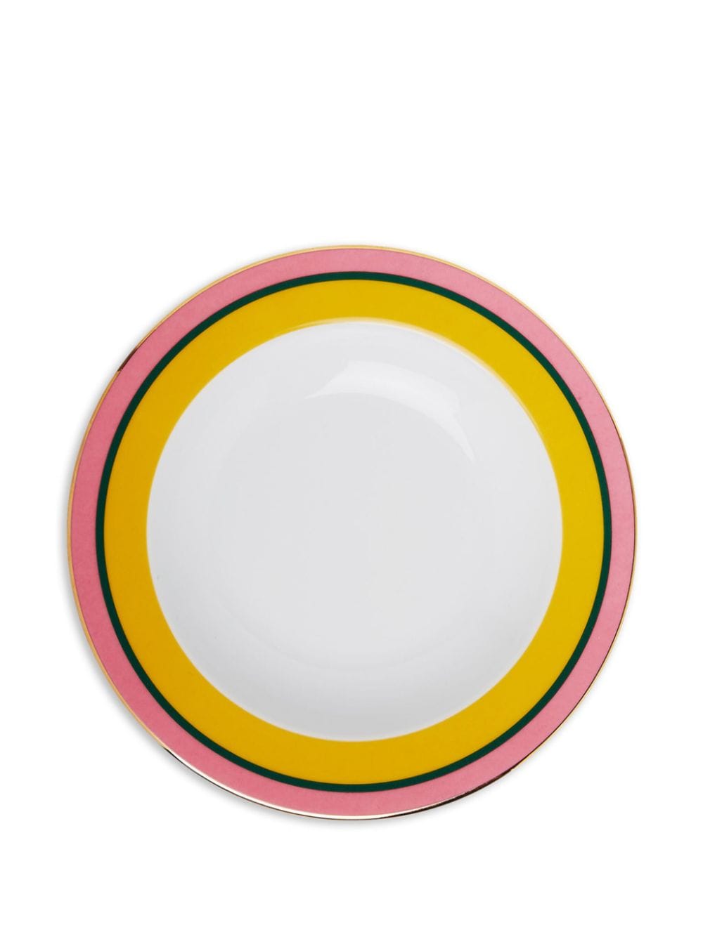 La DoubleJ Rainbow soup plates (set of two) - Geel