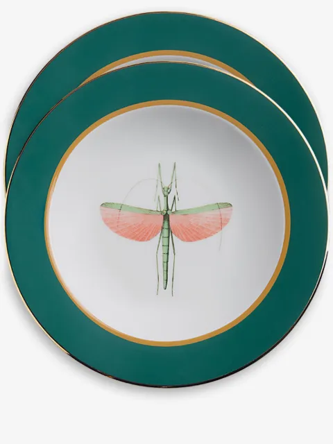 La DoubleJ Libellula soup plates (set of two)