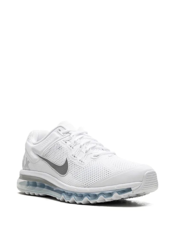 Nike air max 2013 mens white on sale