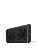 STAUD Carmella beaded clutch bag - Black