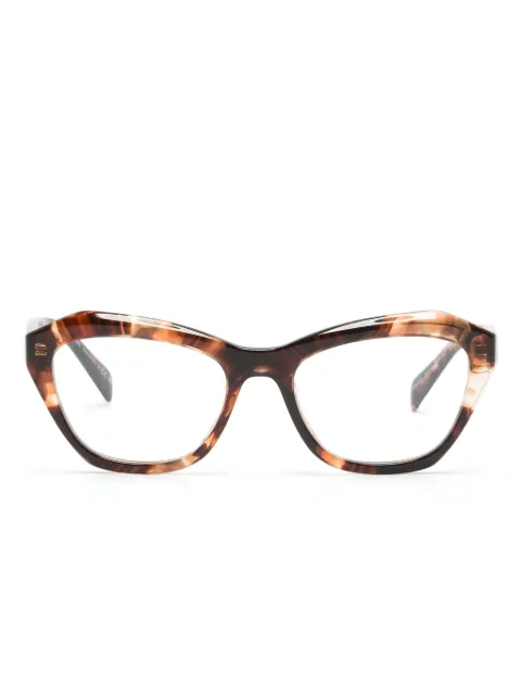 Prada Eyewear tortoiseshell cat-eye glasses
