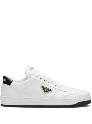 Prada white sneakers womens on sale