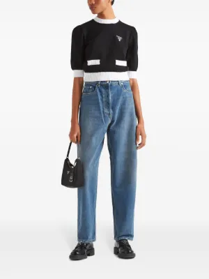 デニム・ジーパン PRADA Woman Jeans Black GFP519148J F0557 PRADA Woman Jeans Black GFP519148J F0557 (PRADA/デニム