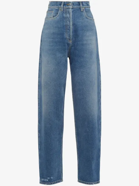 Prada high-waisted denim jeans