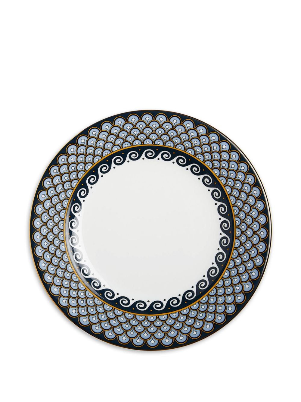 Shop La Doublej Odysseus Dinner Plates (set Of Two) In Blue