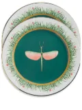 La DoubleJ Libellula dinner plates (set of two) - Green