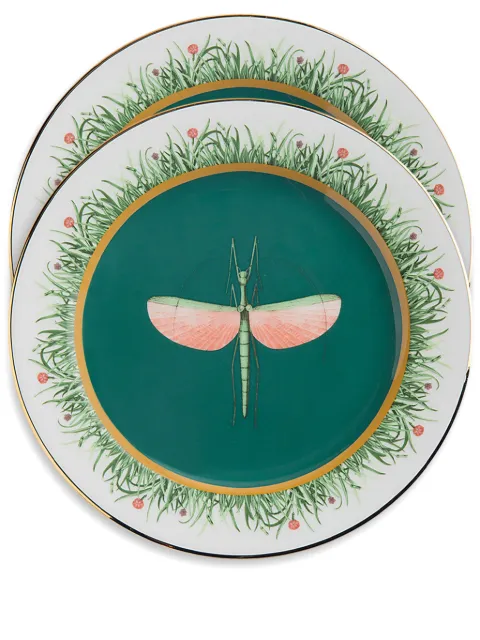 La DoubleJ Libellula dinner plates (set of two)