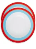 La DoubleJ Rainbow soup plates (set of two) - Blue