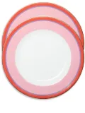 La DoubleJ Rainbow dinner plates (set of two) - Pink