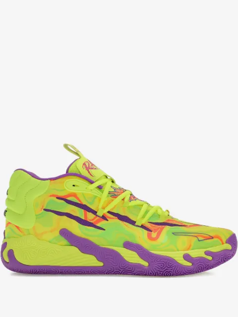 PUMA MB.03 Spark "Yellow/Purple/Red" Sneakers