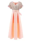 Tulleen Arcola glimmer tulle dress - Pink
