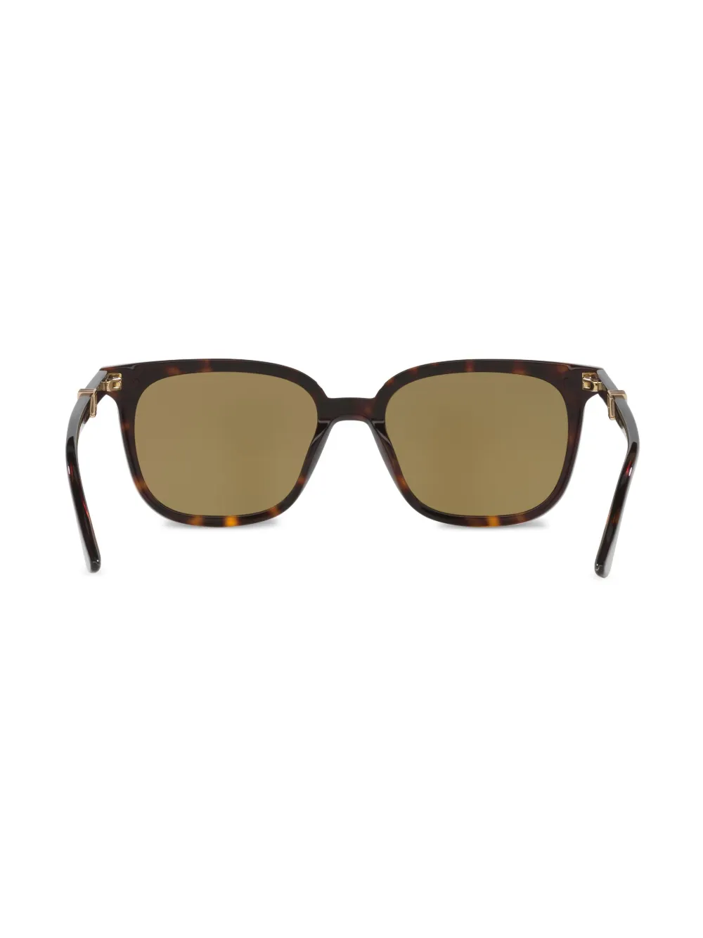 Gucci Eyewear Zonnebril met vierkant montuur Groen