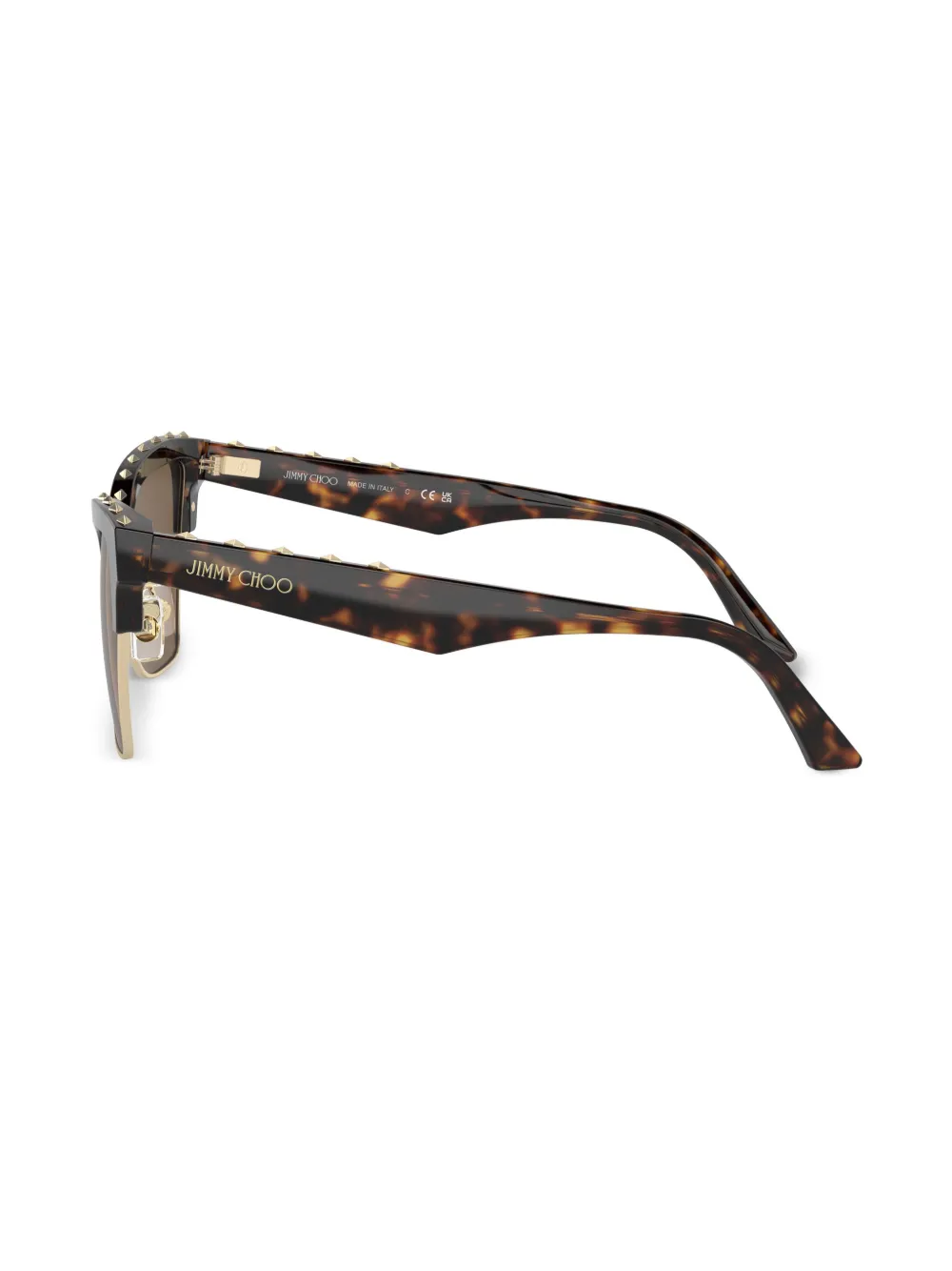 Jimmy Choo Eyewear Maxime zonnebril Bruin
