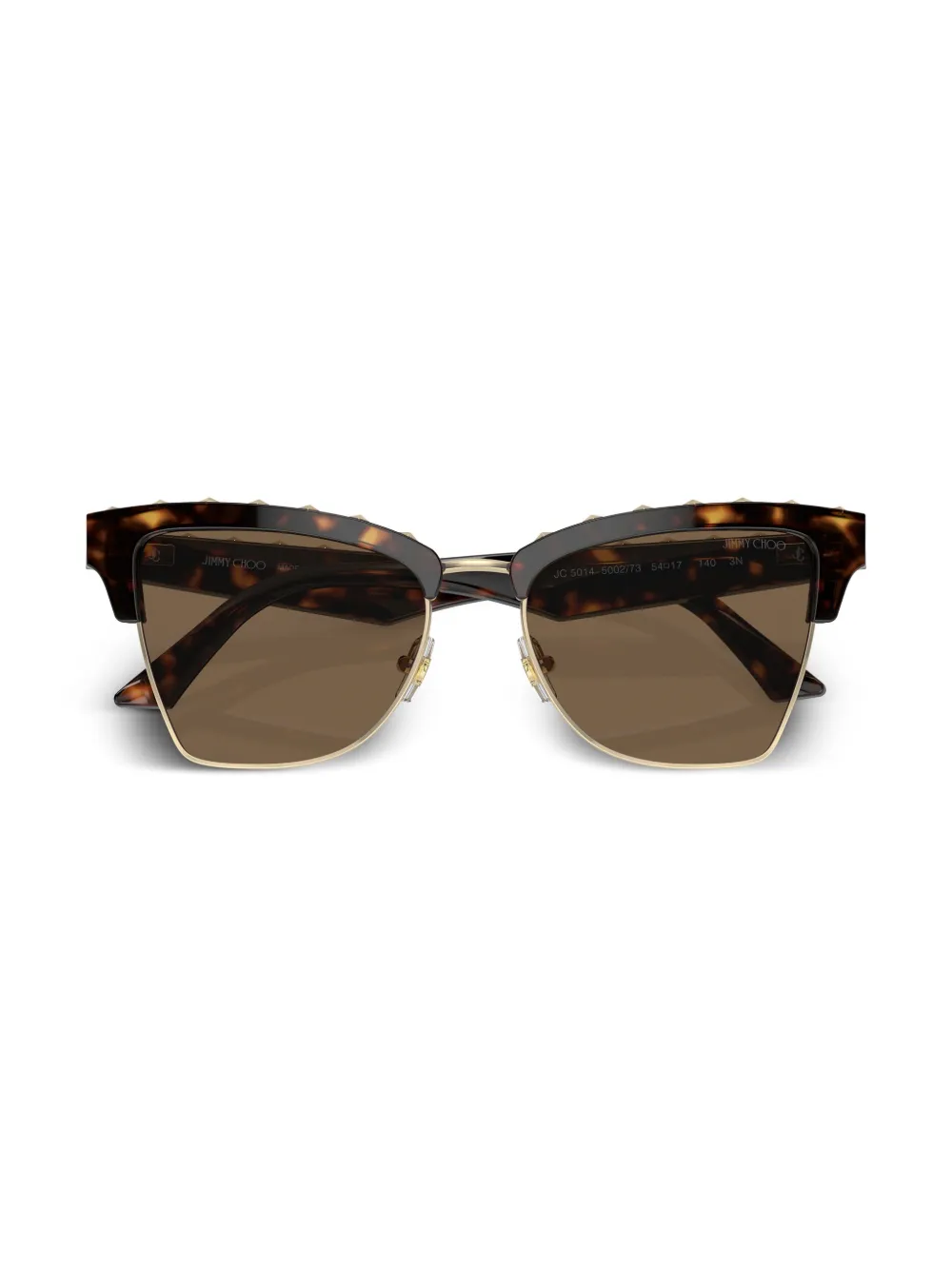 Jimmy Choo Eyewear Maxime zonnebril Bruin
