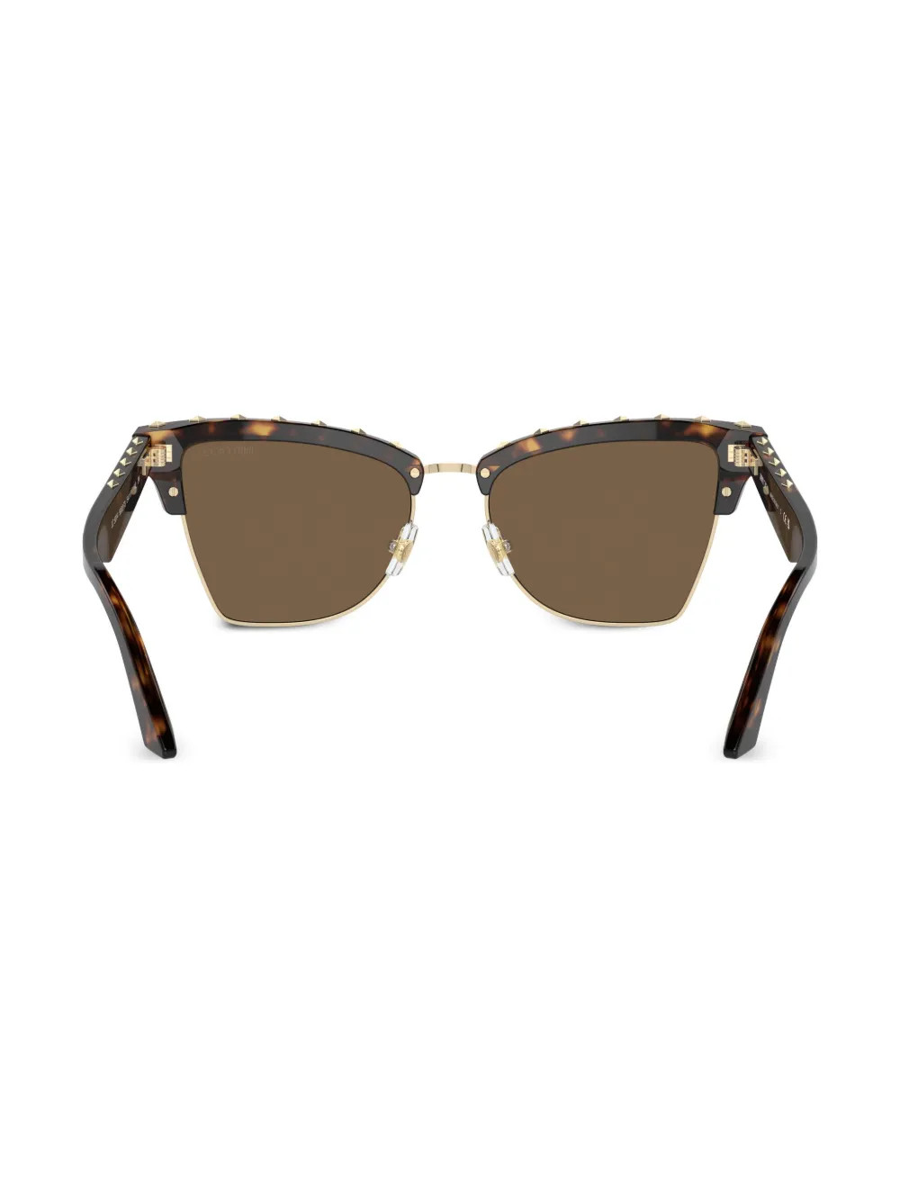 Jimmy Choo Eyewear Maxime zonnebril Bruin