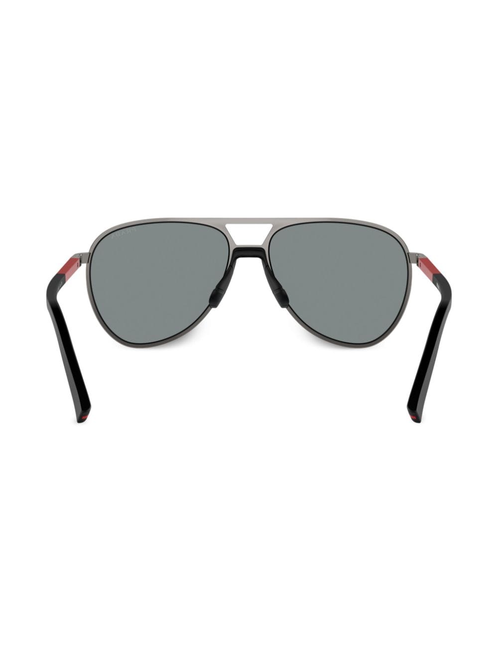 Shop Prada Linea Rossa Sunglasses In Grey