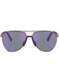 Prada Eyewear Linea Rossa sunglasses - Silver