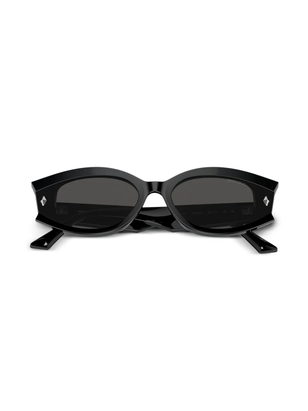 Jimmy Choo Eyewear Skylar Sunglasses | Black | FARFETCH