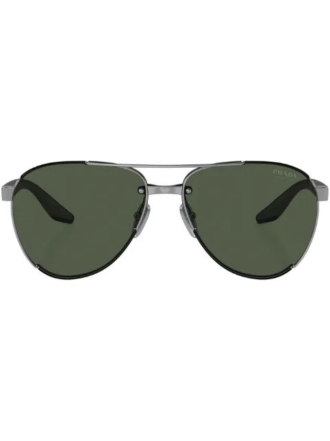 Prada Eyewear نظارة شمس 'لينيا روسا'