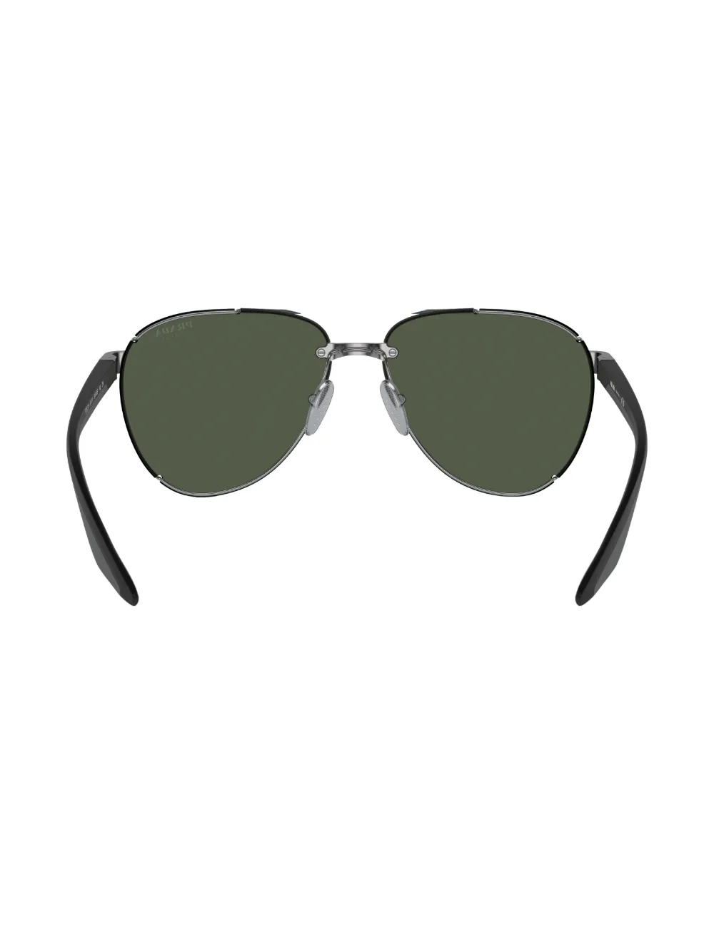 Prada Eyewear Linea Rossa zonnebril Zilver