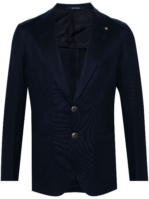 Tagliatore single-breasted cotton blazer Men