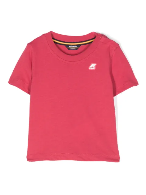 K Way Kids Camiseta E. Pete com logo