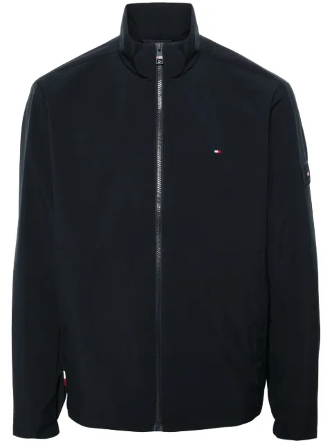 Tommy Hilfiger logo-appliqué lightweight jacket