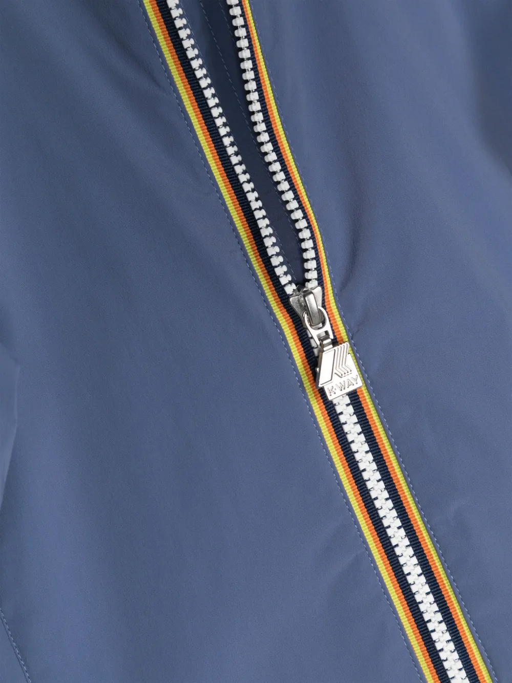 K Way Kids P.Jack regenjas met capuchon Blauw