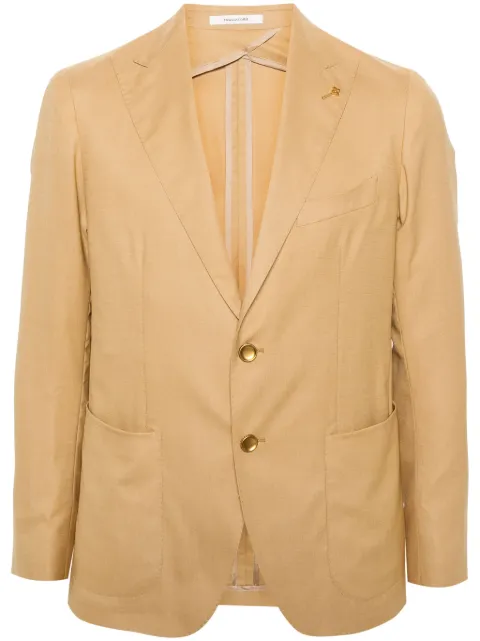 Tagliatore peak-lapels single-breasted blazer
