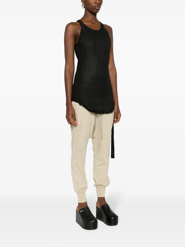 Rick Owens DRKSHDW Denim Tank Top | Black | FARFETCH RO