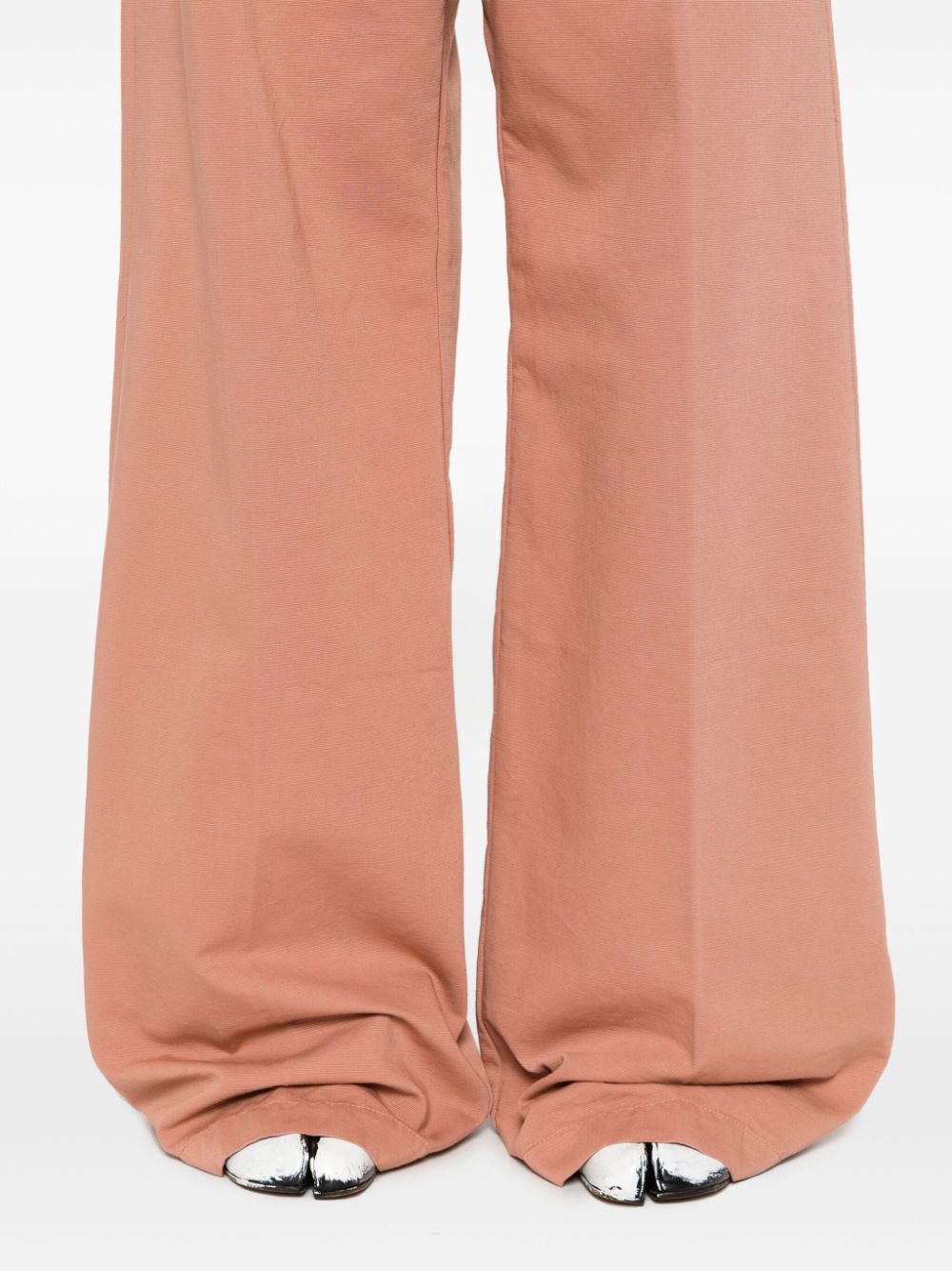 Shop Rick Owens Drkshdw Geth Belas Wide-leg Trousers In Pink