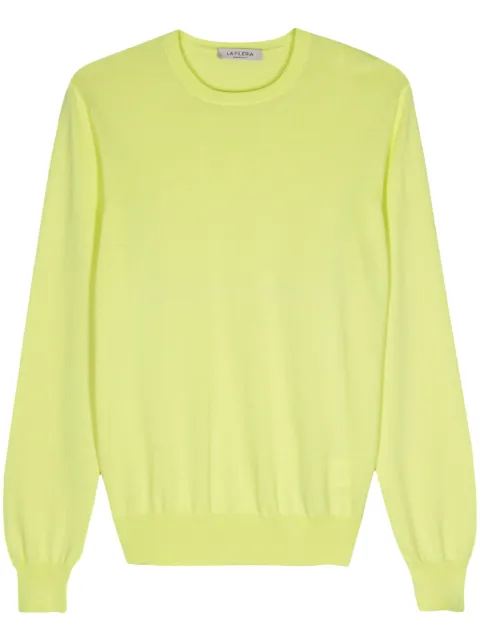 Fileria fine-knit cotton jumper
