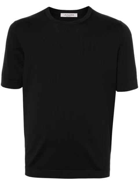 Fileria short-sleeve cotton jumper