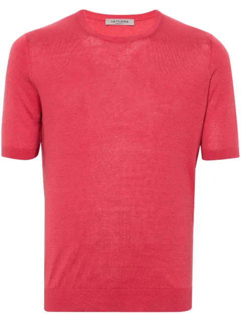 Fileria short-sleeve silk jumper