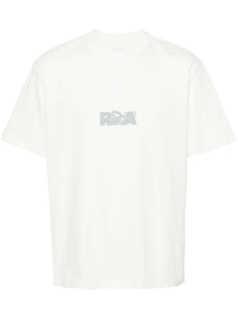 ROA logo-print cotton T-shirt