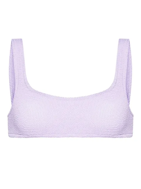 MC2 Saint Barth Naima shirred bikini top