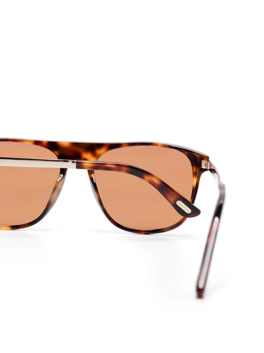 TOM FORD Eyewear Lionel zonnebril Bruin