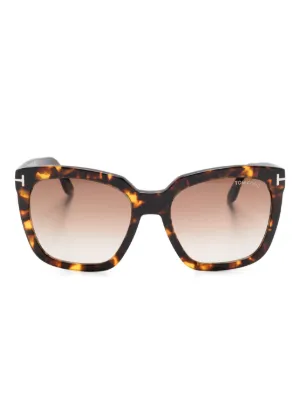 Jimmy Choo Eyewear Lorea キャットアイ サングラス | ブラウン