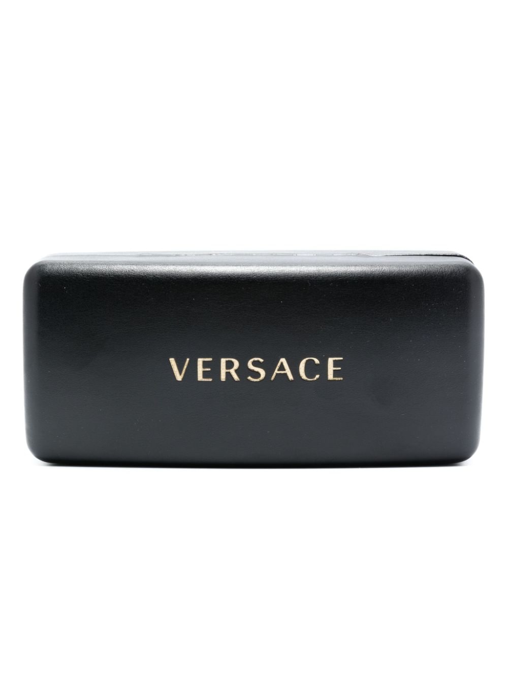 Shop Versace Medusa Plaque Irregular-frame Sunglasses In Black