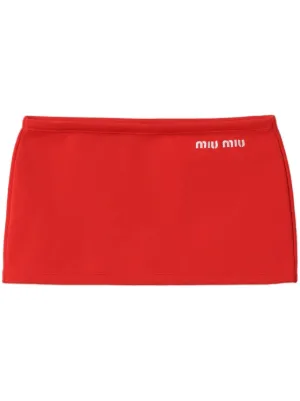miu miu 赤青ドットタイトスカート 36 miu miu 赤青ドットタイトスカート 36 スカート
