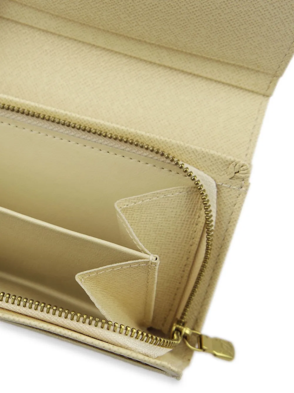 Pre-owned Louis Vuitton 2007 Tresol Long Wallet In Neutrals