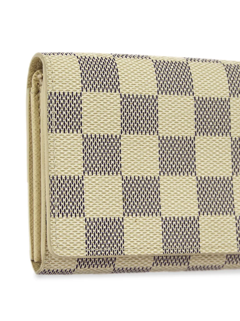 Pre-owned Louis Vuitton 2007 Tresol Long Wallet In Neutrals