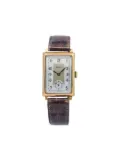 Rolex pre-owned rectangle-shaped 15mm - White