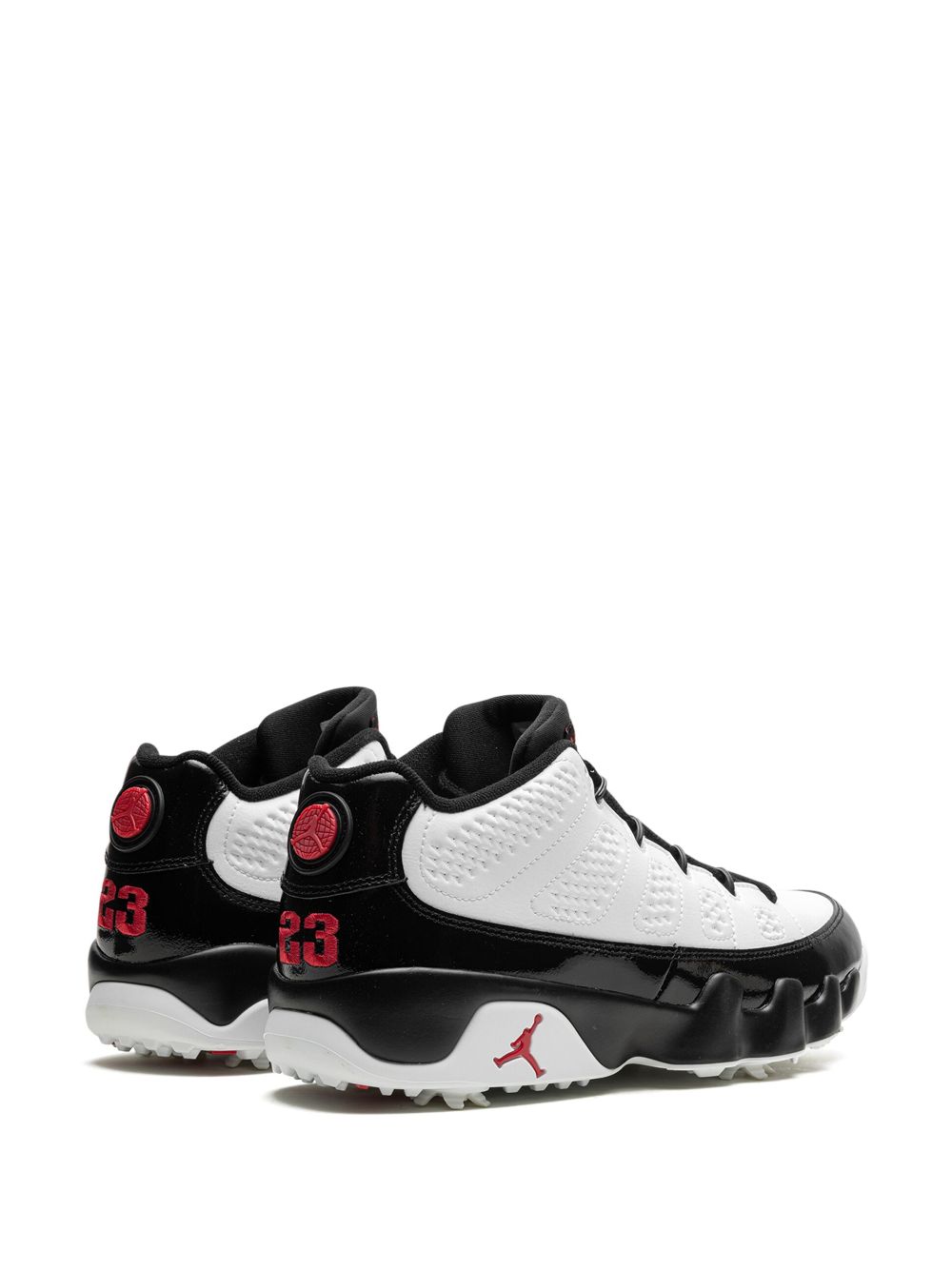 Shop Jordan Air  9 "white Black" Golf Shoes