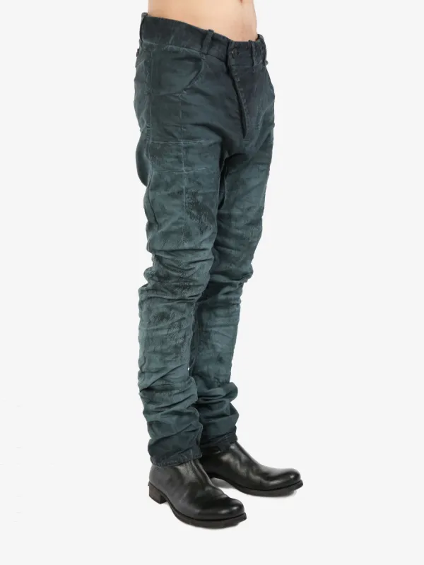 Boris Bidjan Saberi mid-rise slim-fit Jeans | Green | FARFETCH