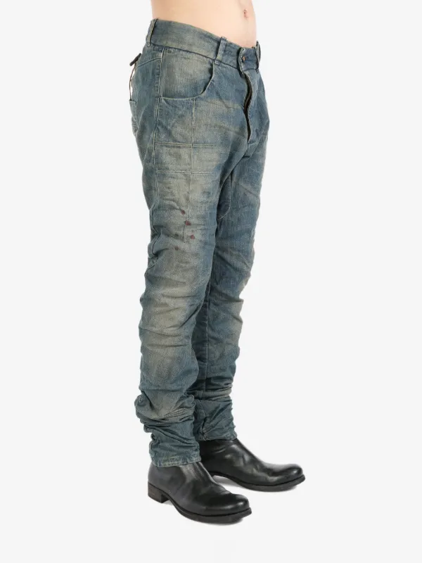 Boris Bidjan Saberi P13 Jeans | Blue | FARFETCH