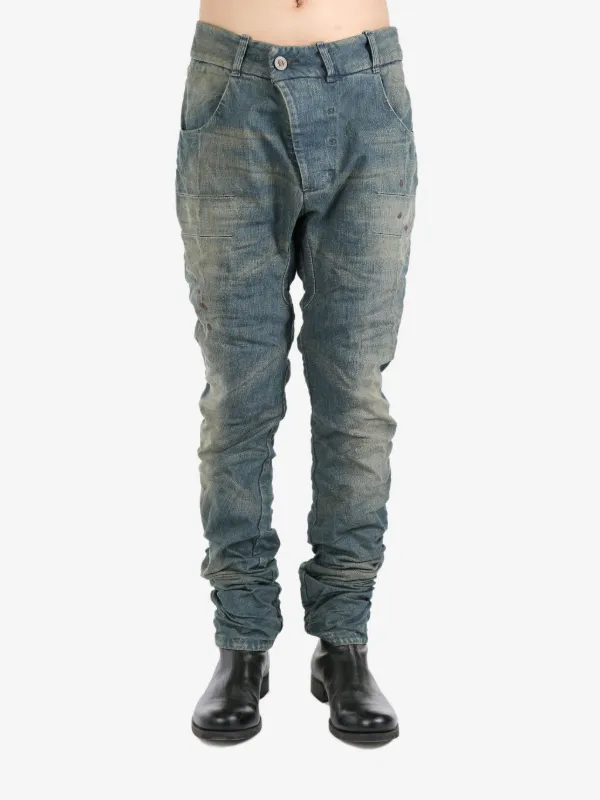 Boris Bidjan Saberi P13 Jeans | Blue | FARFETCH