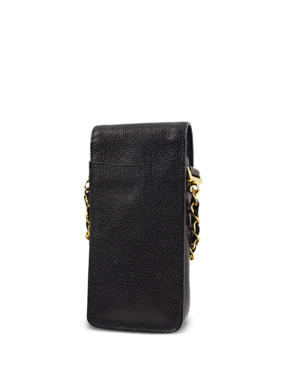 CHANEL Pre-Owned 1995 schoudertas met CC-logo - Zwart